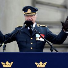 Švedijoje iškilmingai švenčiamas karaliaus 70-asis gimtadienis