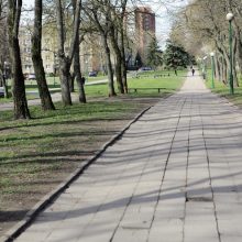 Savivaldybės specialistai apžiūrėjo vykdomus Debreceno ir Pempininkų aikščių rekonstrukcijos darbus