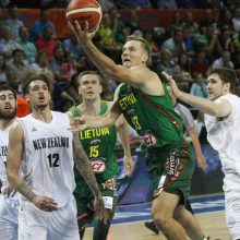 Kontrolinės vyrų krepšinio rungtynės: Lietuva – Naujoji Zelandija