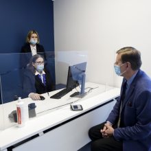 Duris atvėrė atnaujintas bendrovės „Klaipėdos vanduo“ klientų aptarnavimo centras