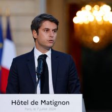Prancūzijos premjeras tikisi, kad pavyks išvengti kraštutinių pažiūrų vyriausybės formavimo