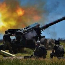 Rusijos pajėgos praėjusią parą Ukrainoje neteko 1 180 karių