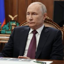 V. Putinas apie J. Prigožiną: klaidų jis gyvenime pridarė rimtų