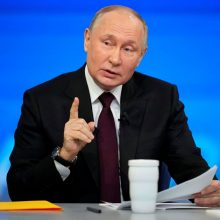V. Putinas: taika bus, kai pasieksime savo tikslus