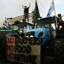 Europą smaugia nauji ūkininkų protestai