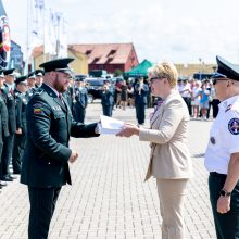 Premjerė sveikina Lietuvos pasieniečius su profesine švente: įveiksime bet kokį išbandymą