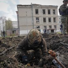 Per Rusijos raketų smūgius Ukrainoje žuvo aštuoni, sužeista dvylika žmonių