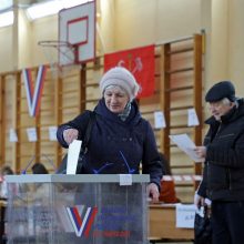 Čečėnijoje už V. Putiną balsavo beveik 100 proc. rinkėjų
