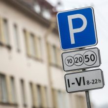 Seimas nepritarė baudoms už neteisėtą privačios parkavimo vietos užėmimą
