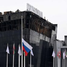 Po IS išpuolio Rusijos „Crocus City Hall“ nebebus rengiami koncertai