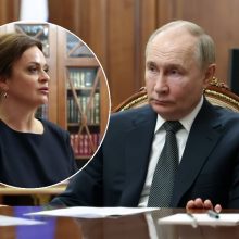 Į aukštas pareigas paskirta V. Putino dukterėčia – verslininkė, neturinti karinės patirties