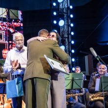 Klaipėdos pilies džiazo festivalis: lietų prišaukusi grupė, NATO orkestras ir apdovanojimas