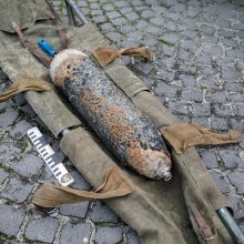 Radviliškio rajone rastas artilerijos sviedinys