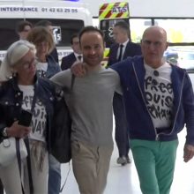 Irane kalintas Prancūzijos pilietis L. Arnaud parvyko į Paryžių