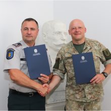 Lietuvos policija: pasirašyta bendradarbiavimo sutartis su Šaulių sąjunga
