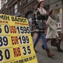 Ukrainos bankas prognozuotai apkarpė bazines palūkanas iki 13 proc.