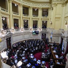 Argentinos Senatas nedidele balsų persvara patvirtino J. Milei reformų paketą