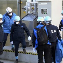 Fukušimos elektrinėje sutriko elektros tiekimas, sustabdytas vandens išleidimas