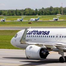 „Lufthansa“ antradienį atšaukė keturis skrydžius tarp Vilniaus ir Frankfurto