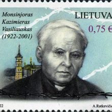 Išleidžiamas pašto ženklas vienam garsiausių Lietuvos dvasininkų – monsinjorui K. Vasiliauskui