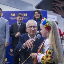 O. Zelenska: lietuviai, jūs grąžinate ukrainiečiams namų jausmą