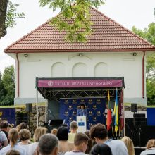 O. Zelenskos žodžiai Kaune: dėkojo už tautiečiams suteiktas galimybes