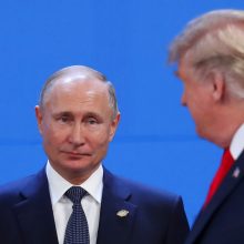 D. Trumpas dar metams pratęsė JAV sankcijas Rusijai