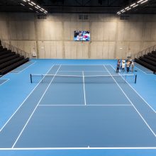 Po rekonstrukcijos bus atverti „SEB arenos“ nauji teniso, skvošo ir badmintono aikštynai