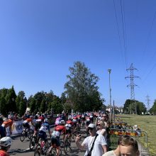 Uostamiestyje – tarptautinių vyrų elito dviračių sporto varžybų startas