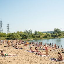 Lietuvoje antrą dieną iš eilės fiksuojamas karščio rekordas