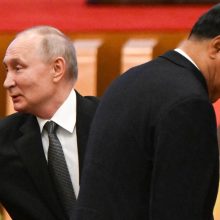 Xi Jinpingas: Kinija ir Rusija turėtų priešintis „išorės jėgų“ kišimuisi