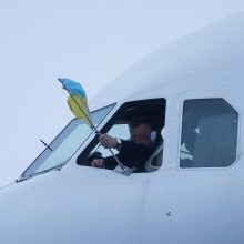 Į Lietuvą atvyko Ukrainos prezidentas V. Zelenskis