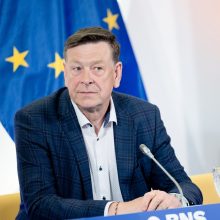 Seimo Darbo partijos frakcijos seniūnu išrinktas V. Bukauskas