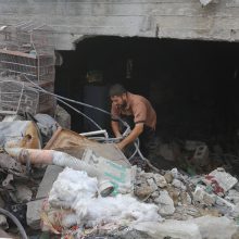 Gazos Ruožo sveikatos apsaugos ministerija: per smūgį mokyklai žuvo 16 žmonių