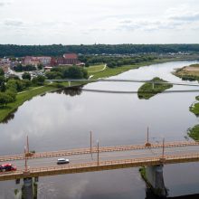 Tiltų metai Kaune: per Nerį statys naują jungtį dviratininkams ir pėstiesiems