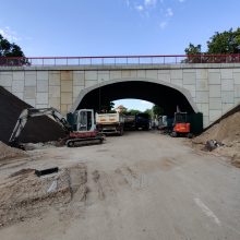 P. Kalpoko gatvės viaduko rekonstrukcija beveik baigta: kada bus atnaujintas eismas?