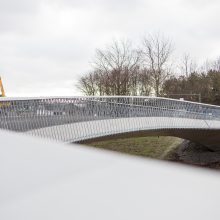 Tiltas pastatytas, bet vaikščioti – negalima