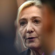 M. Le Pen prieštarauja ilgojo nuotolio raketų perdavimui Ukrainai