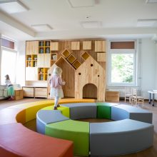 Šviežumas: Raudondvario lopšelyje-darželyje mažųjų laukė nauji baldai, atnaujintos erdvės.