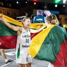 Pakyla: pernai Liubline vykusiame pasaulio merginų  3x3 krepšinio čempionate lietuvėms pavyko laimėti bronzos medalius.