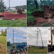Lietuvą aplenkusi audra nusiaubė kaimynes: patvino Ryga ir Zakopanė, Baltarusijoje apgriauti namai