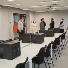 Kaune atidarytas naujasis Socialinių mokslų kolegijos pastatų kompleksas