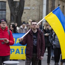 V. Landsbergis: ponai politikai, ar matysite, kai naktį ateis tie nužudyti ukrainiečių vaikai