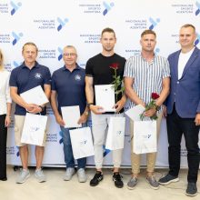 Premijų čekius atsiėmę Europos čempionatų prizininkai: olimpinėse žaidynėse kova prasidės iš naujo