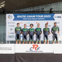 „Baltic Chain Tour“ startas: trys Lietuvos dviratininkai – tarp 30 greičiausių