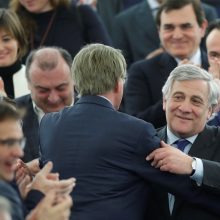 Europos Parlamento pirmininku išrinktas italas A. Tajani