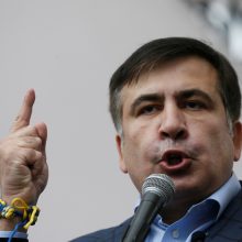 M. Saakašvilis ragina Ukrainos opoziciją susivienyti