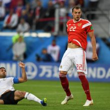 Pasaulio futbolo čempionatas: Rusija nugalėjo Egiptą
