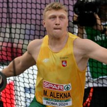 M. Alekna neapgynė Europos čempiono titulo – pelnė bronzą