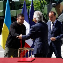 Prancūzijos–Vokietijos ginklų gamintoja KNDS paskelbė apie padalinio Ukrainoje įkūrimą